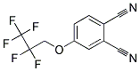 4-(2,2,3,3-PENTAFLUOROPROPOXY)PHTHALONITRILE Struktur