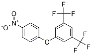 4-[3,5-BIS(TRIFLUOROMETHYL)PHENOXY]NITROBENZEN Struktur