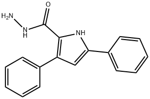 3,5-DIPHENYL-1H-PYRROLE-2-CARBOHYDRAZIDE Struktur