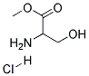 methyl DL-serinate hydrochloride Struktur