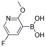 5-Fluoro-2-methoxypyridine-3-boronic acid
 Struktur