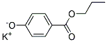 4-Hydroxybenzoic acid propyl ester potassium salt  Struktur