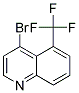 4-Bromo-5-(trifluoromethyl)quinoline Struktur