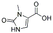 3-Methyl-2-Oxo-4-Imidazole-Carboxylic Acid Struktur