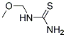 N-Methoxymethylthiourea Struktur