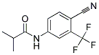 4-(2-methylpropionamido)-2-trifluoromethylbenzonitrile Struktur