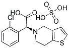 CLOPIDOGRIL BISULPHATE Struktur