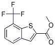 Methyl 7-(trifluoromethyl)benzo[b]thiophene-2-carboxylate Struktur