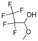 Pentafluoropropionaldehyde methyl hemiacetal, tech. Struktur