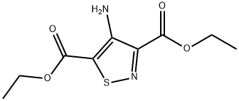 Diethyl 4-aminoisothiazole-3,5-dicarboxylate Struktur