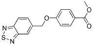 Methyl 4-(2,1,3-benzothiadiazol-5-ylmethoxy)benzoate Struktur