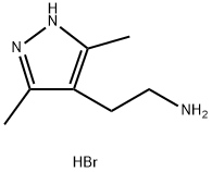 4-(2-Aminoethyl)-3,5-dimethyl-1H-pyrazole dihydrobromide Struktur