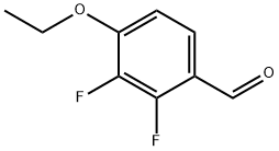 4-Ethoxy-2,3-difluorobenzaldehyde Struktur