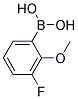 3-Fluoro-2-methoxybenzeneboronic acid Struktur