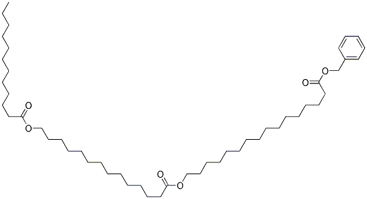 BENZYL LAURATE/MYRISTATE/PALMITATE Struktur