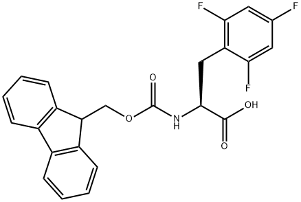 Fmoc-2,4,6-Trifluoro-L-Phenylalanine Struktur