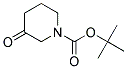 N-(t-Butoxy carboNyl)-3-piperidoNe Struktur