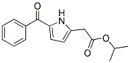 (5-BENZOYL-1H-PYRROL-2-YL)-ACETIC ACID ISOPROPYL ESTER Struktur