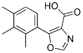 5-(4-TRIMETHYLPHENYL)-1,3-OXAZOLE-4-CARBOXYLIC ACID Struktur