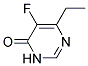 6-ETHYL-5-FLUORO-3H-PYRIMIDIN-4-ONE Struktur