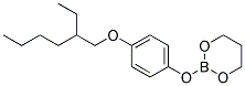 4-(2-ETHYLHEXYLOXY)PHENYL TRIMETHYLENEBORATE Struktur