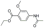 4-Acetamido-2-Methoxybenzoic Acid Ethyl Ester Struktur