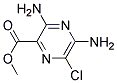 6-Chloro-3,5-Diaminopyrazine-2-Carboxylic Acid Methyl Ester Struktur