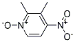 4-Nitro-2,3-DimethylPyridine-1-Oxide Struktur