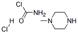 N-Methyl Piperazine Carbamoyl Chloride Hydrochloride Struktur