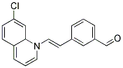 3-(2-(7-Chloro-1-Quinolinyl)Ethenyl)Benzaldehyde Struktur