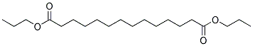 TETRADECANEDIOIC ACID DI-N-PROPYL ESTER Struktur
