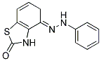 PHENYLHYDRAZONE2(3H)-BENZOTHIAZOLONE Struktur