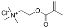 N-[2-(METHACRYLOYLOXY)-ETHYL]-N,N,N-TRIMETHYLAMMONIUM CHLORIDE Struktur