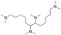 N,N,N',N'-TETRAMETHYL-1,6-HEXANEDIAMINE, [1,6-BIS(DIMETHYLAMINO)HEXANE] Struktur