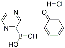 BENZONPYRAZINE-6-BORONIC ACID HCL Struktur