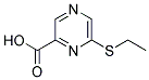 6-(ETHYLTHIO)-PYRAZINECARBOXYLIC ACID Struktur