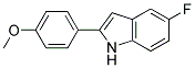5-FLUORO-2-(4-METHOXYPHENYL)-1H-INDOLE Struktur
