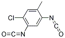 5-CHLORO-2,4-DIISOCYANATOTOLUENE Struktur