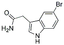 5-BROMO-3-INDOLEACETAMIDE Struktur