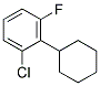 5-(2-CHLORO-6-FLUOROPHENYL)CYCLOHEXANE Struktur