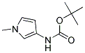 4-TERT-BUTOXYCARBONYLAMINO-1-METHYL-1H-PYRROLE Struktur