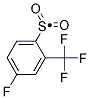 4-FLUORO-2-(TRIFLUOROMETHYL)BENZENESULPHONYL Struktur