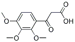 3-OXO-3-(2,3,4-TRIMETHOXYPHENYL)PROPIONIC ACID Struktur