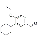 3-CYCLOHEXYL-4-PROPOXYBENZALDEHYDE Struktur