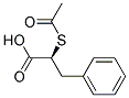 (S)-2-ACETYLTHIO-3-PHENYLPROPANOIC ACID Struktur