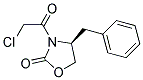 (3-CHLOROACETYL)-(4S)-(PHENYLMETHY)-2-OXAZOLIDINONE Struktur