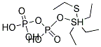 TETRAETHYLDITHIO PYROPHOSPHATE SOLUTION 100UG/ML IN HEXANE 5ML Struktur