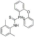 N-(2,6-DIMETHYLPHENYL)OXO(DIPHENYL)PHOSPHORANECARBOTHIOAMIDE, TECH Struktur