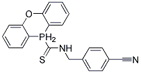 N-(4-CYANOBENZYL)OXO(DIPHENYL)PHOSPHORANECARBOTHIOAMIDE, TECH Struktur