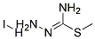 METHYL AMINOMETHANEHYDRAZONOTHIOATE HYDROIODIDE Struktur
